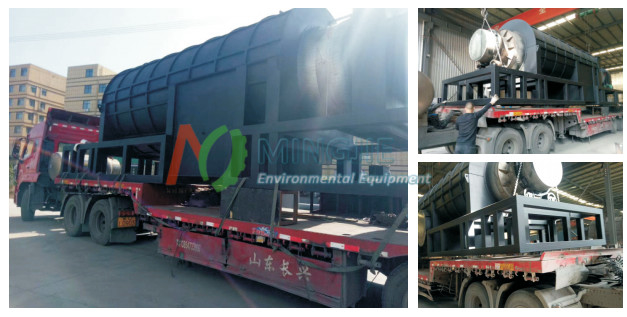 Henan Mingjie Environmental Equipment Co., Ltd. ligne de production du fabricant